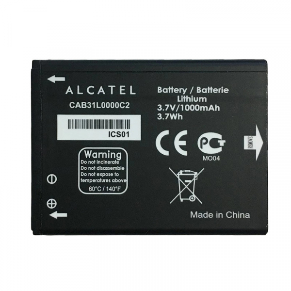 Батарея для Alcatel 813D / CAB31L0000C2 [Original PRC]